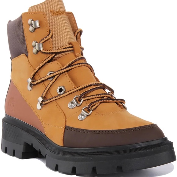 Timberland Cortina Valley Lace Up Hiking Boots Wheat A5VB4 Wmns 8.5 MSRP $170 - Picture 9 of 9